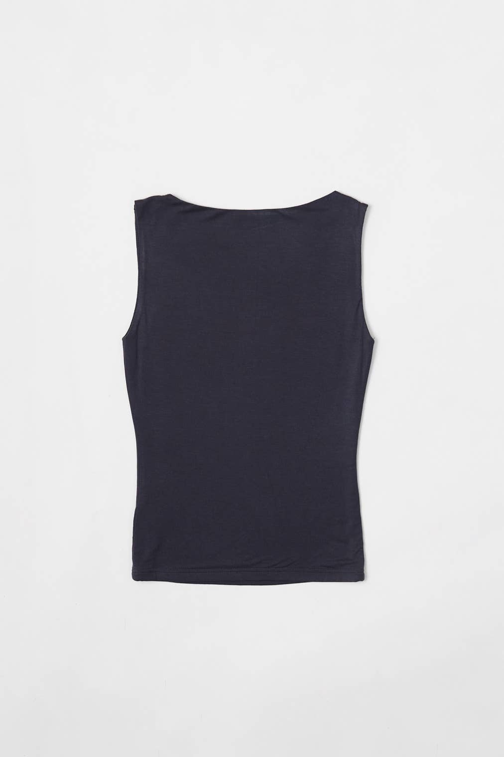 The Kaia Top | Seamless Boat Neck Sleeveless Top