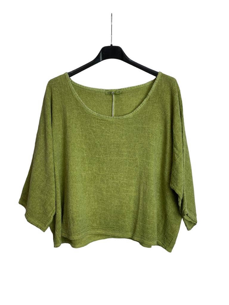 Anna Cotton Linen Oversized Tee