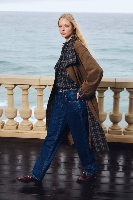 Genevieve Belted Trench Coat