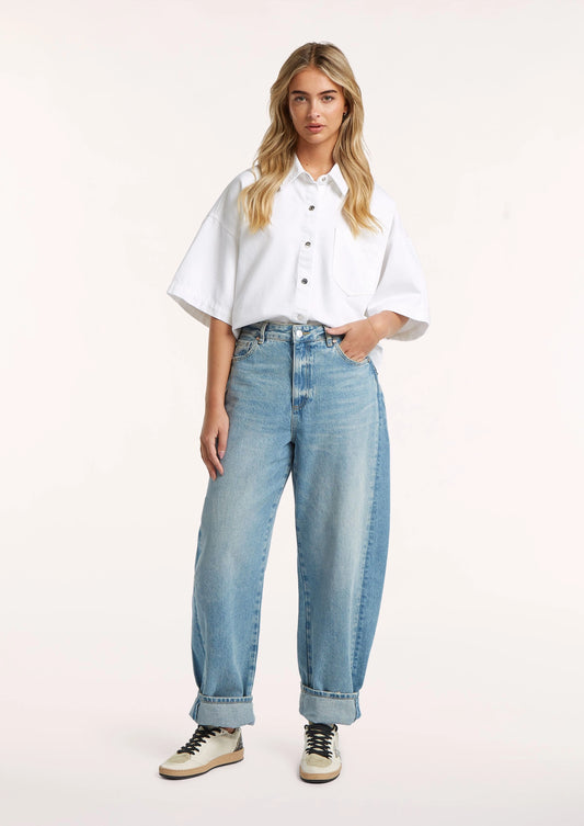 Robin Sea Note Blue Wash Denim