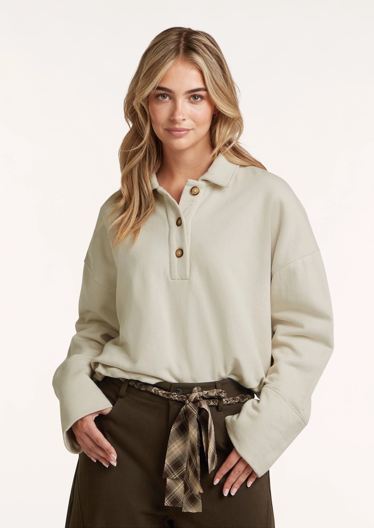 Tyra Polo Sweater