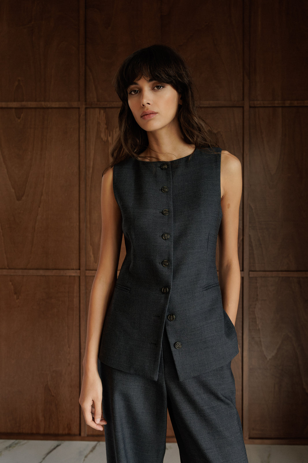 Rebecca Fitted Vest