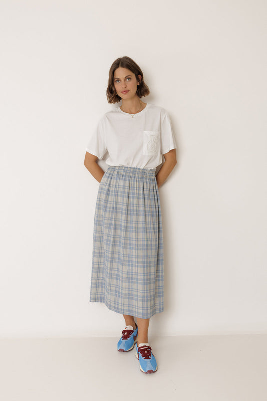 Erica Check Skirt