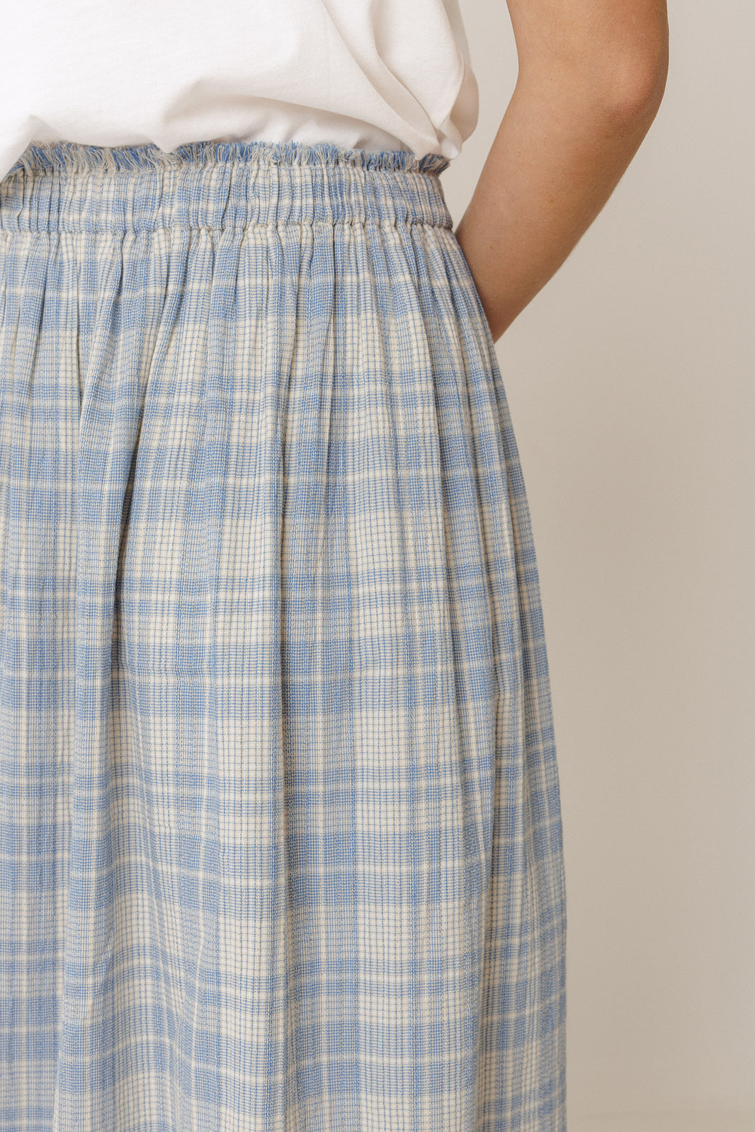 Erica Check Skirt