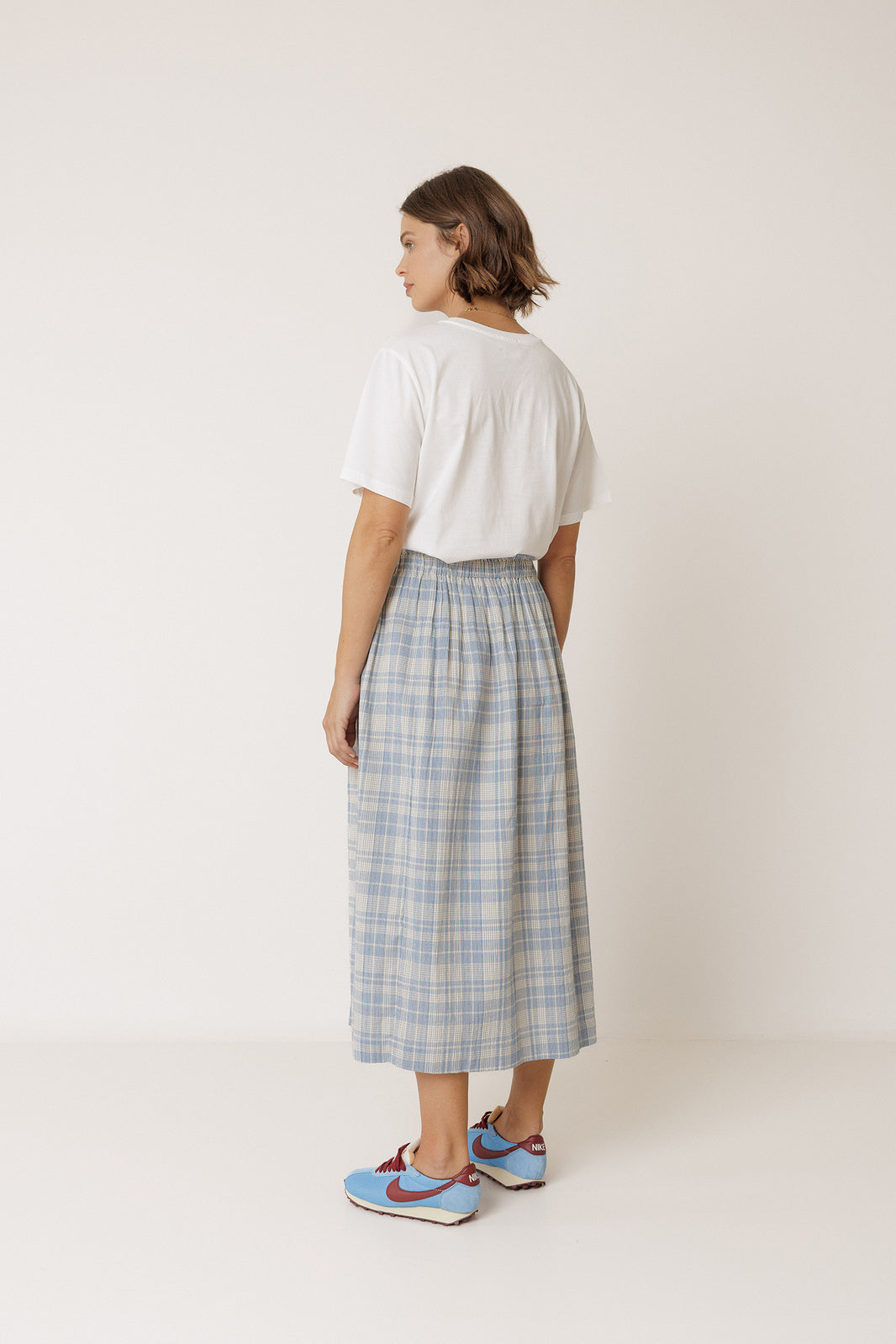 Erica Check Skirt
