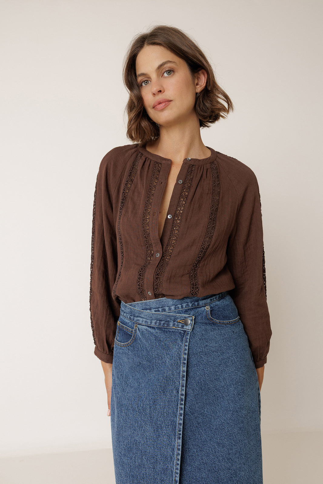 Daphne Lace Blouse
