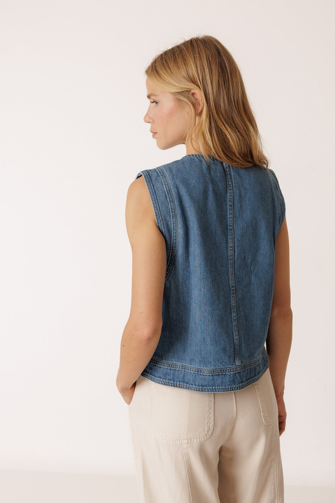 Sonia Denim Vest